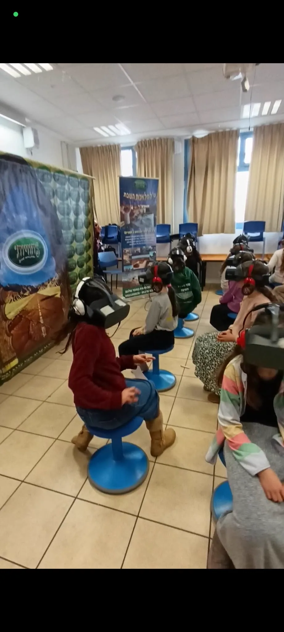 פעילות VR בבית ספר