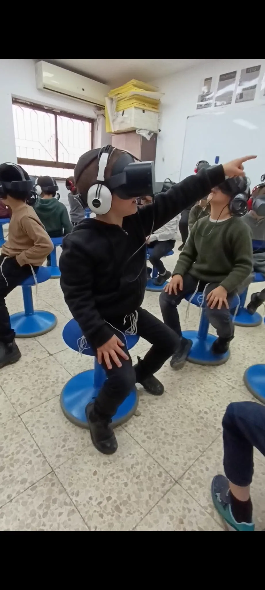 חוויית VR בכיתה